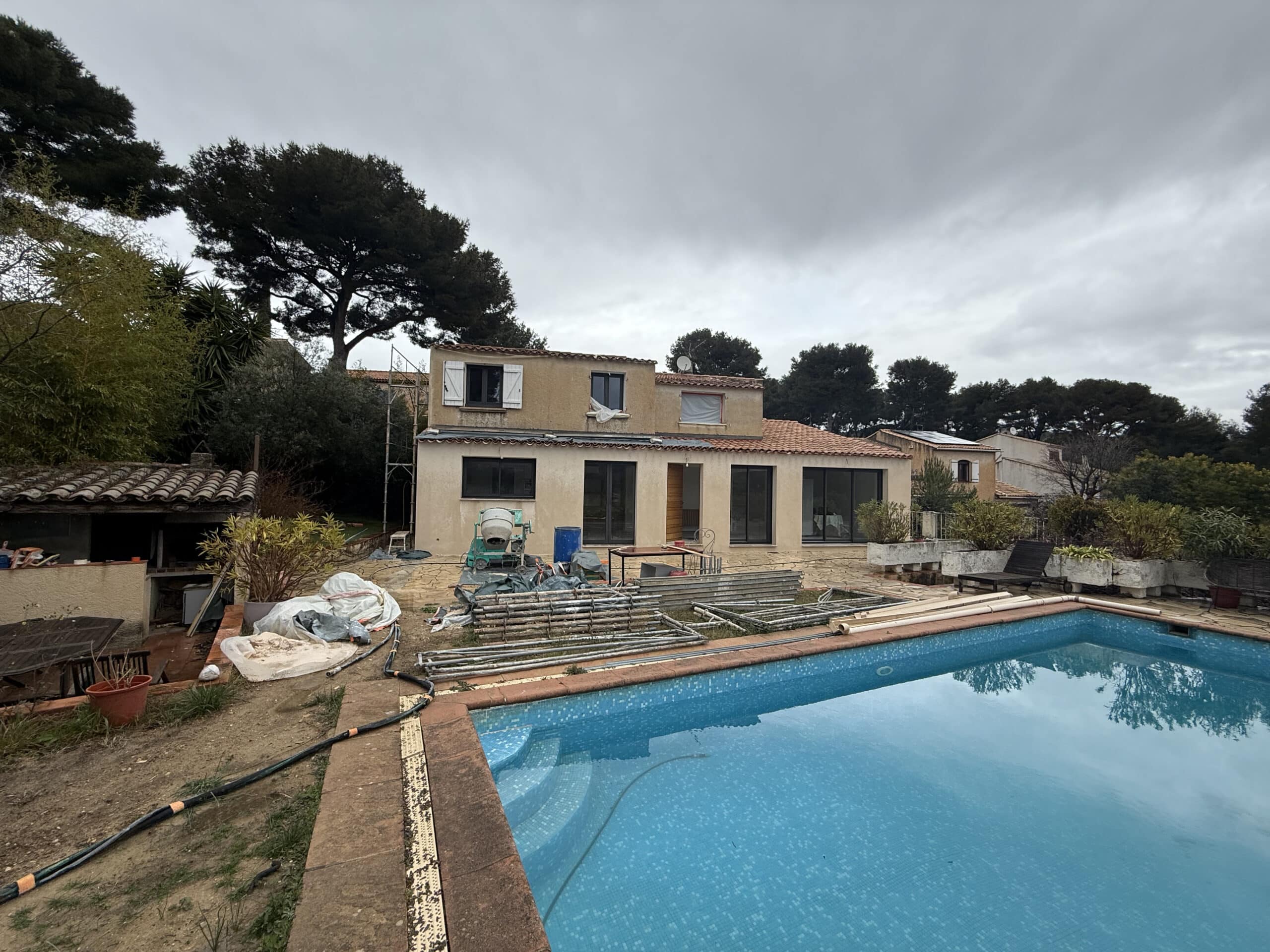 Agrandissement et extension à Rognac